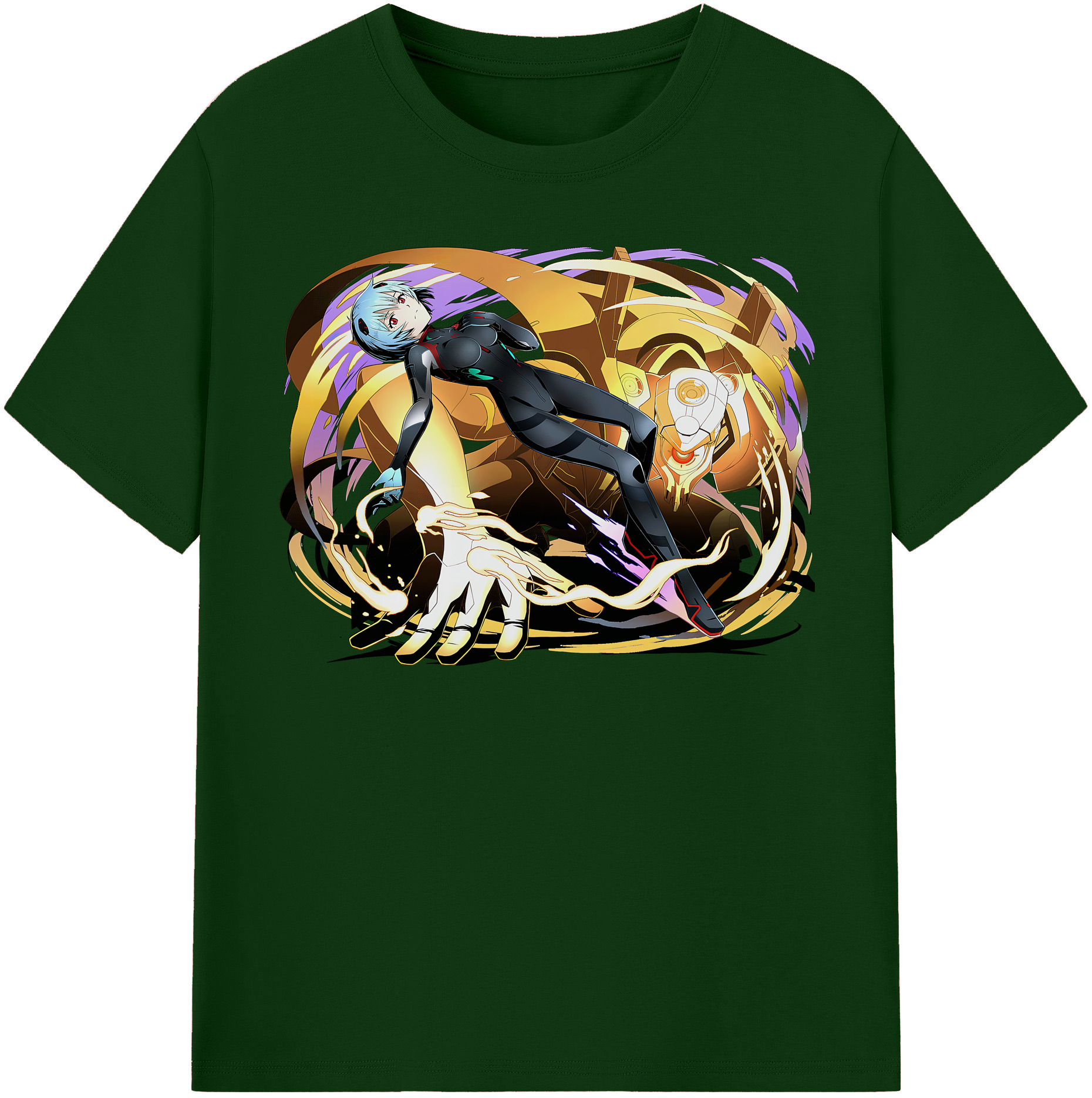 （画像用） EVA 新世紀エヴァンゲリオン 綿100％半袖Tシャツ（フロントプリント）